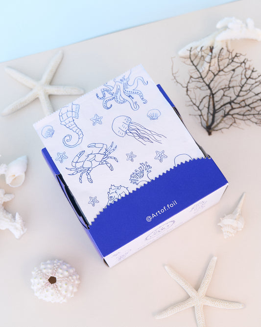 Art Of Sea- Wide Pre Cut Hair Foils