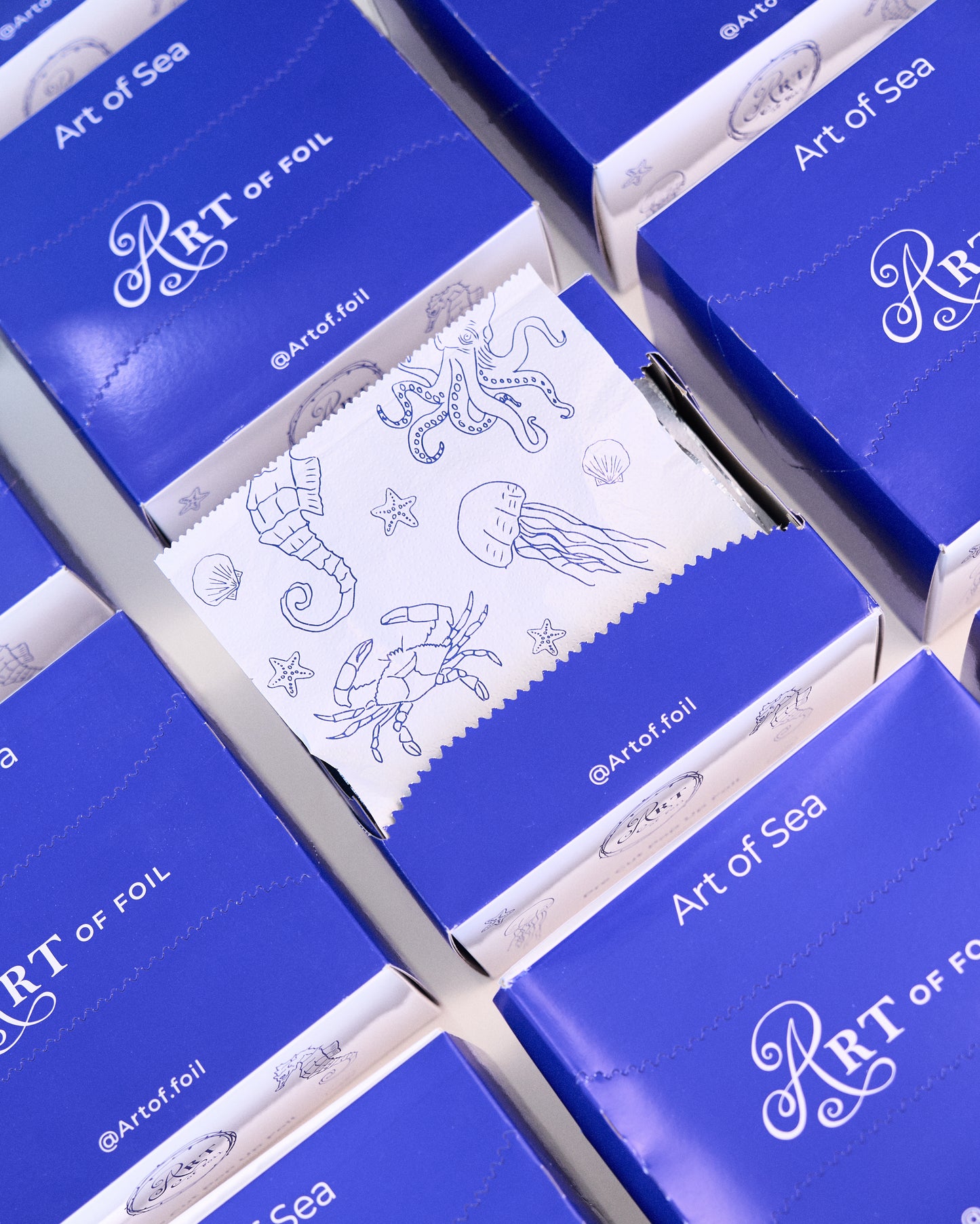 Art Of Sea- Wide Pre Cut Hair Foils